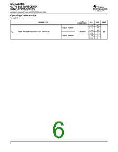 浏览型号LVC245A的Datasheet PDF文件第6页