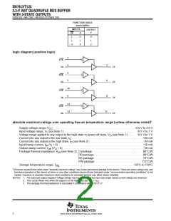 浏览型号LVT125的Datasheet PDF文件第2页