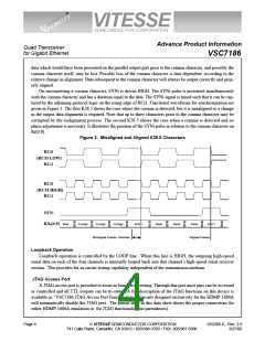 浏览型号VSC7186TW的Datasheet PDF文件第4页