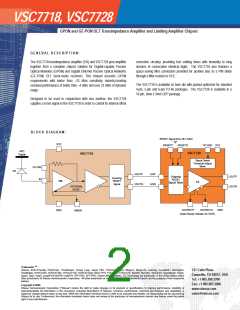浏览型号VSC7728的Datasheet PDF文件第2页