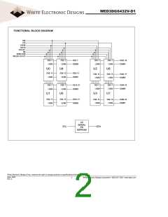 浏览型号WED3DG6432V7D1的Datasheet PDF文件第2页