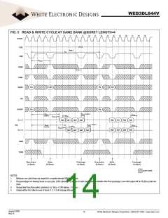 浏览型号WED3DL644V的Datasheet PDF文件第14页
