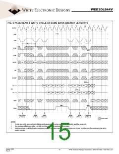浏览型号WED3DL644V的Datasheet PDF文件第15页
