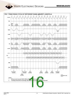 浏览型号WED3DL644V的Datasheet PDF文件第16页