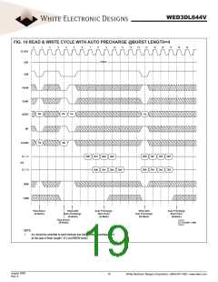 浏览型号WED3DL644V的Datasheet PDF文件第19页