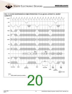 浏览型号WED3DL644V的Datasheet PDF文件第20页