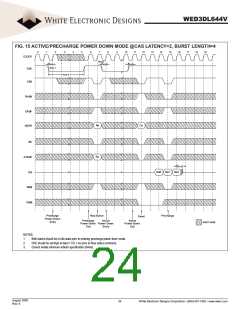 浏览型号WED3DL644V的Datasheet PDF文件第24页