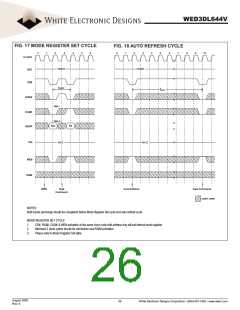 浏览型号WED3DL644V的Datasheet PDF文件第26页