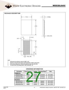 浏览型号WED3DL644V的Datasheet PDF文件第27页