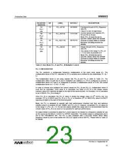 浏览型号WM8805的Datasheet PDF文件第23页