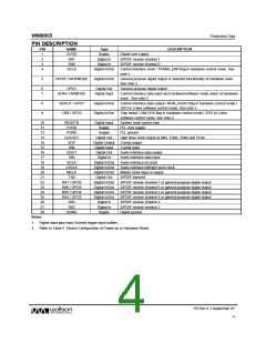 浏览型号WM8805的Datasheet PDF文件第4页