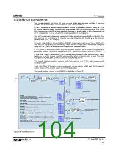 浏览型号WM8959的Datasheet PDF文件第104页