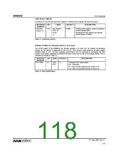 浏览型号WM8959的Datasheet PDF文件第118页