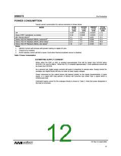 浏览型号WM8976GEFL/RV的Datasheet PDF文件第12页