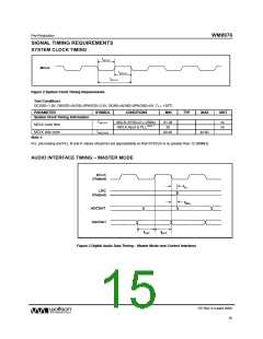 浏览型号WM8976GEFL/RV的Datasheet PDF文件第15页
