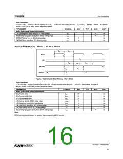 浏览型号WM8976GEFL/RV的Datasheet PDF文件第16页
