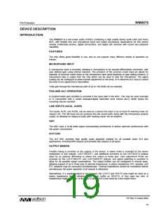 浏览型号WM8976GEFL/RV的Datasheet PDF文件第19页