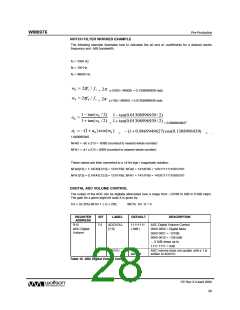 浏览型号WM8976GEFL/RV的Datasheet PDF文件第28页
