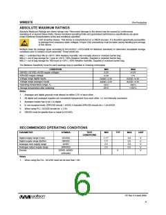 浏览型号WM8976GEFL/RV的Datasheet PDF文件第6页