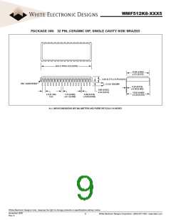 浏览型号WMF512K8-120DEM5的Datasheet PDF文件第9页