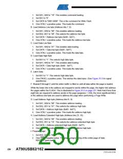 浏览型号90USB82-16MU的Datasheet PDF文件第250页