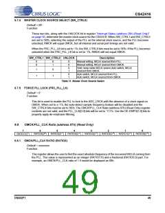 浏览型号CS42416_05的Datasheet PDF文件第49页