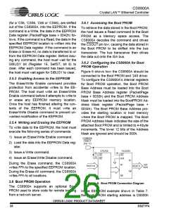 浏览型号CS8900A-IQZ的Datasheet PDF文件第26页