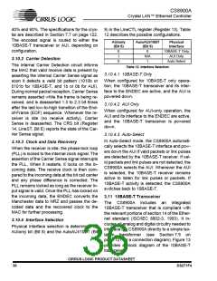 浏览型号CS8900A-IQZ的Datasheet PDF文件第36页