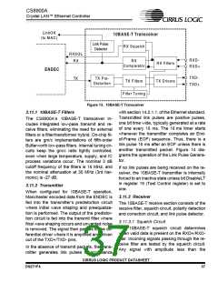 浏览型号CS8900A-IQZ的Datasheet PDF文件第37页