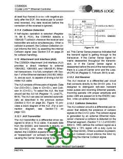 浏览型号CS8900A-IQZ的Datasheet PDF文件第39页