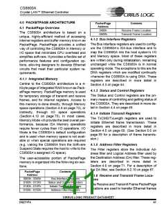 浏览型号CS8900A-IQZ的Datasheet PDF文件第41页