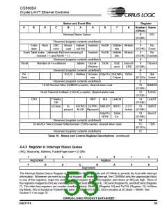 浏览型号CS8900A-IQZ的Datasheet PDF文件第53页