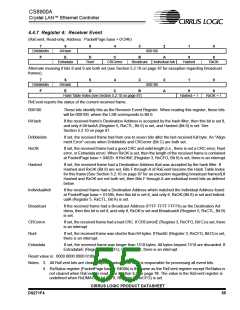 浏览型号CS8900A-IQZ的Datasheet PDF文件第55页