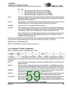 浏览型号CS8900A-IQZ的Datasheet PDF文件第59页