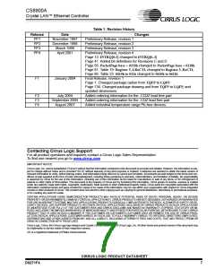 浏览型号CS8900A-IQZ的Datasheet PDF文件第7页