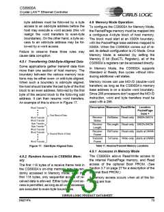 浏览型号CS8900A-IQZ的Datasheet PDF文件第73页