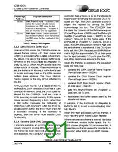 浏览型号CS8900A-IQZ的Datasheet PDF文件第91页