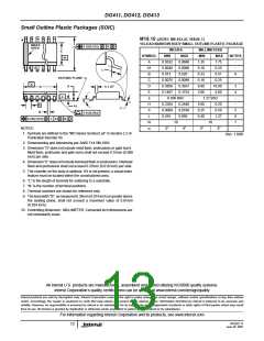 浏览型号DG411DYZ的Datasheet PDF文件第13页