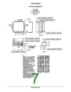 浏览型号MC100LVE210FNR2G的Datasheet PDF文件第7页