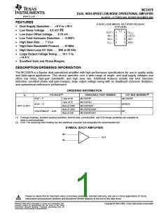 浏览型号MC33078DGKTG4的Datasheet PDF文件第1页