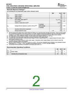 浏览型号MC33078DGKTG4的Datasheet PDF文件第2页