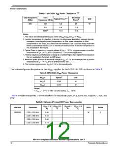 浏览型号MPC8540PX833LB的Datasheet PDF文件第12页