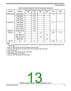 浏览型号MPC8540CPX667JC的Datasheet PDF文件第13页