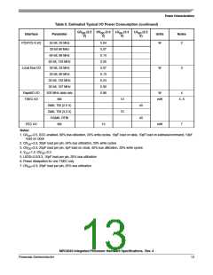 浏览型号MPC8540PX833LB的Datasheet PDF文件第13页