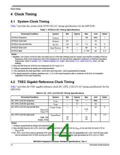 浏览型号MPC8540PX833LB的Datasheet PDF文件第14页