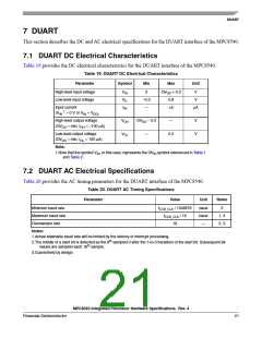 浏览型号MPC8540PX833LB的Datasheet PDF文件第21页