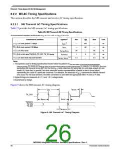 浏览型号MPC8540CPX667JC的Datasheet PDF文件第26页
