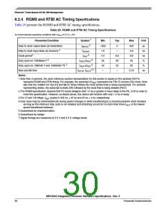 浏览型号MPC8540CPX667JC的Datasheet PDF文件第30页