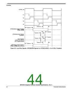 浏览型号MPC8540CPX667JC的Datasheet PDF文件第44页