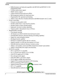 浏览型号MPC8540CPX667JC的Datasheet PDF文件第6页
